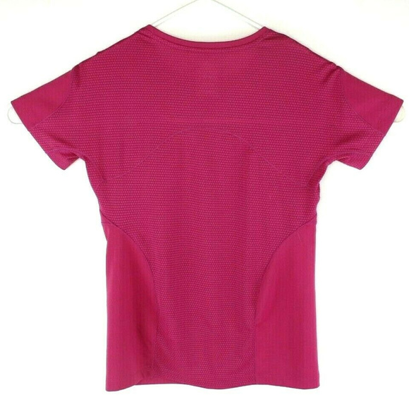 Adidas Womens Dry Wicking Running SHirt Sz S Pink - Picture 3 of 4